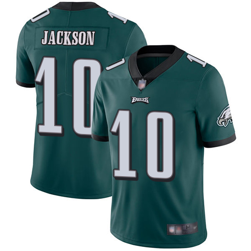 Philadelphia Eagles #10 DeSean Jackson Midnight Green Team Color Men's Stitched Vapor Untouchable Limited Jersey Men's