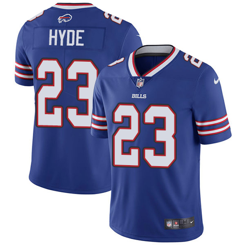 Buffalo Bills #23 Micah Hyde Royal Blue Team Color Men's Stitched Vapor Untouchable Limited Jersey Men's