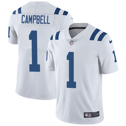 Colts #1 Parris Campbell Youth White Retired Player Limited Jersey