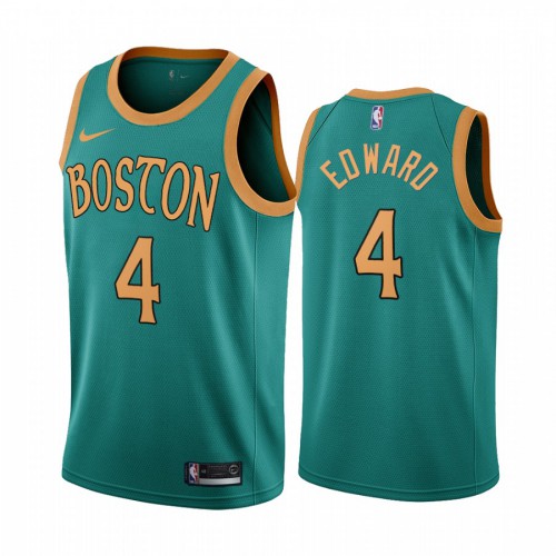 Boston Celtics #4 Carsen Edward Green 2019-20 City Edition Jersey Mens