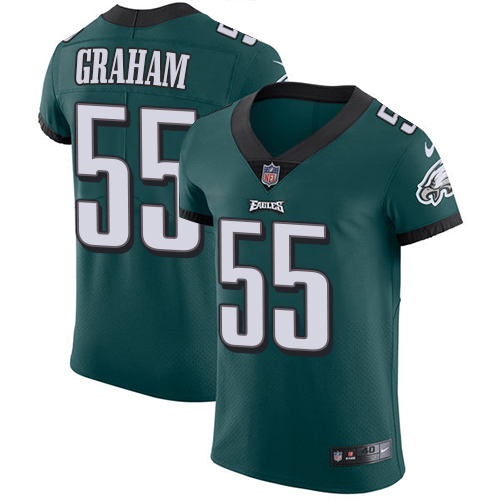 Eagles #55 Brandon Graham Midnight Green Team Color Men's Stitched Vapor Untouchable Elite Jersey