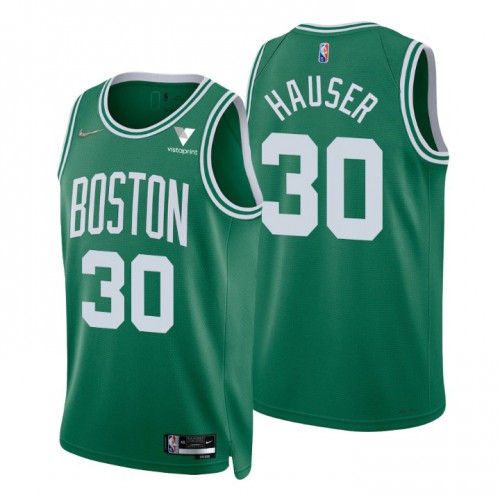 Boston Celtics #30 Sam Hause Green Mens 2021-22 75th Anniversary Diamond Swingman Jersey - Icon Edition Mens