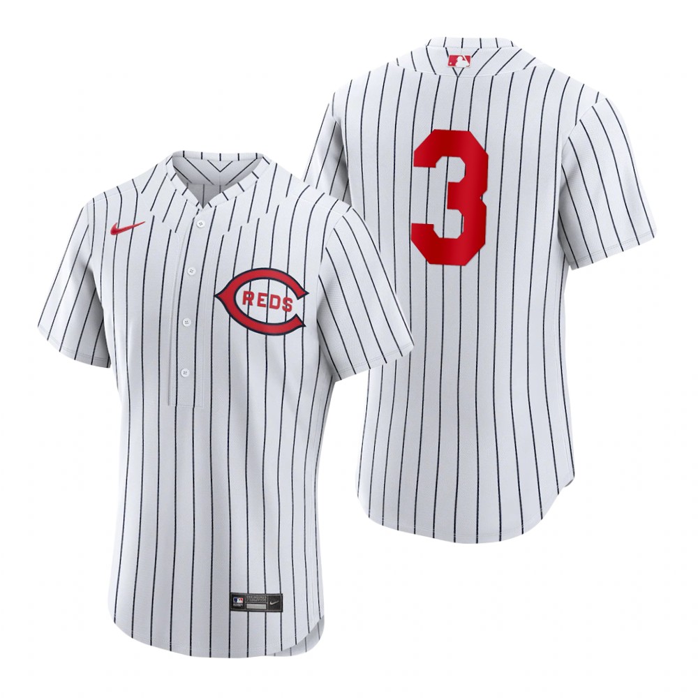 Cincinnati Reds #3 Albert Almora Jr Men's 2022 Field Of Dreams Authentic Jersey - White