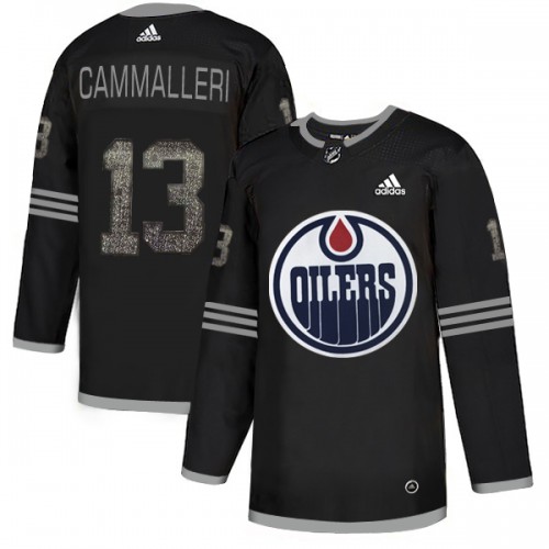 Adidas Edmonton Oilers #13 Michael Cammalleri Black Authentic Classic Stitched Jersey Men's