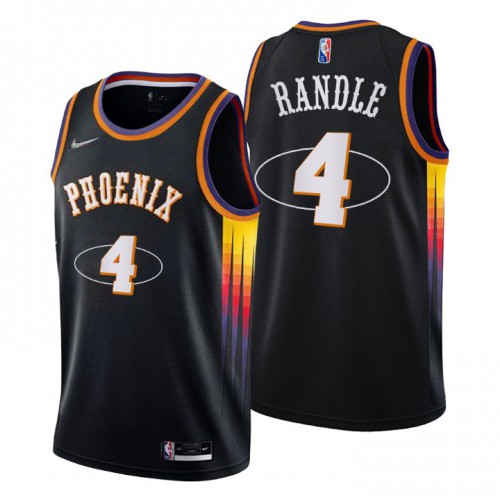 Phoenix Phoenix Suns #4 Chasson Randle Mens Black 2021/22 Swingman Jersey - City Edition Mens