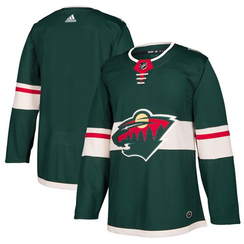 Adidas Wild Blank Green Home Authentic Stitched Jersey