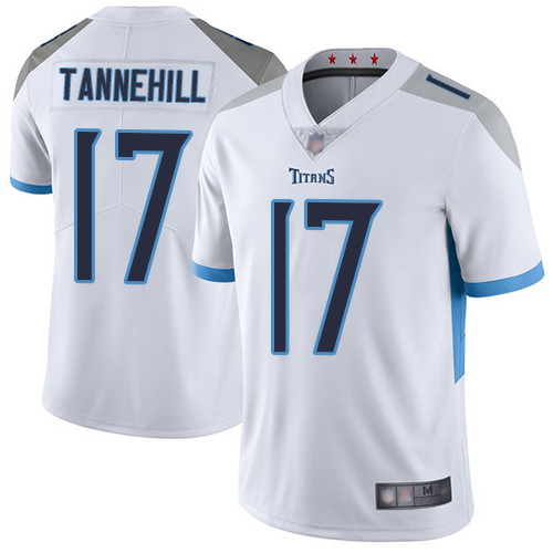 Men's Youth Women's Titans #17 Ryan Tannehill White Stitched Vapor Untouchable Limited Jersey