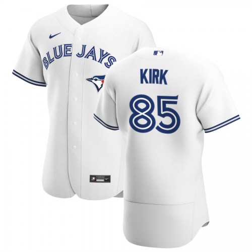 Toronto Toronto Blue Jays #85 Alejandro Kirk Men's White Home 2020 Authentic Player Jersey Men's