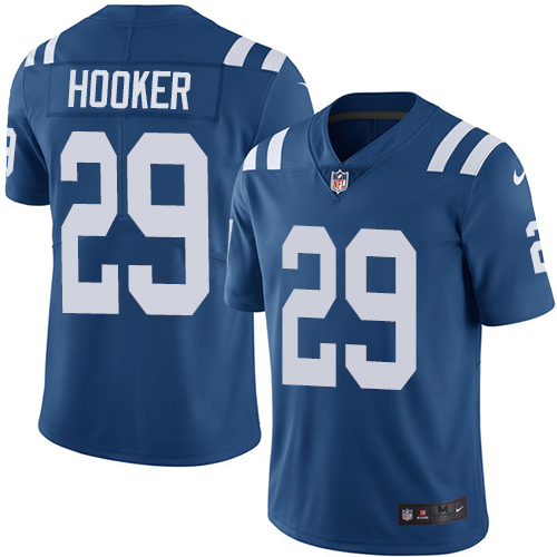 Indianapolis Colts #29 Malik Hooker Royal Blue Team Color Men's Stitched Vapor Untouchable Limited Jersey Men's