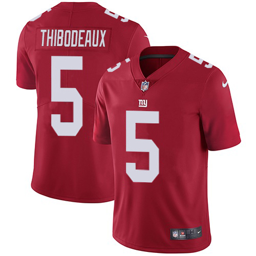 Giants #5 Kayvon Thibodeaux Red Alternate Youth Stitched Vapor Untouchable Limited Jersey