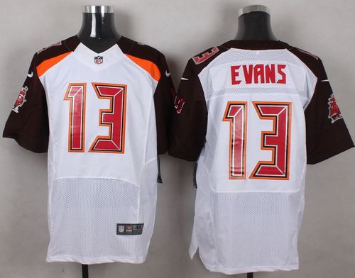 Buccaneers #13 Mike Evans White Men's Stitched New Elite Jersey