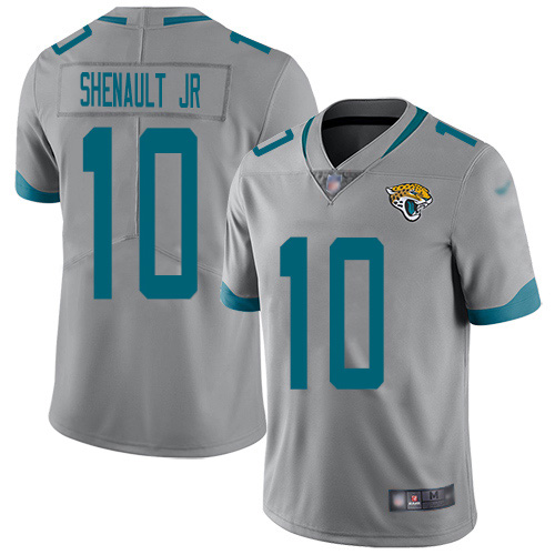 Jacksonville Jaguars #10 Laviska Shenault Jr. Silver Youth Stitched Limited Inverted Legend Jersey Youth