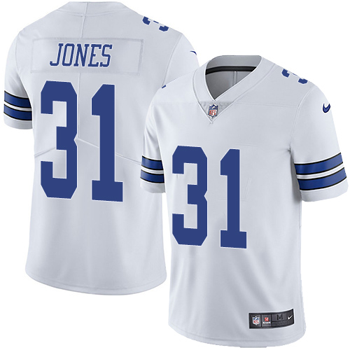 Dallas Cowboys #31 Byron Jones White Youth Stitched Vapor Untouchable Limited Jersey Youth