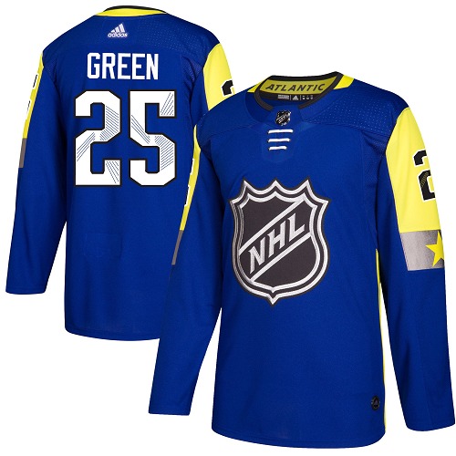 Adidas Detroit Red Wings #25 Mike Green Royal 2018 All-Star Atlantic Division Authentic Stitched Youth Jersey Youth