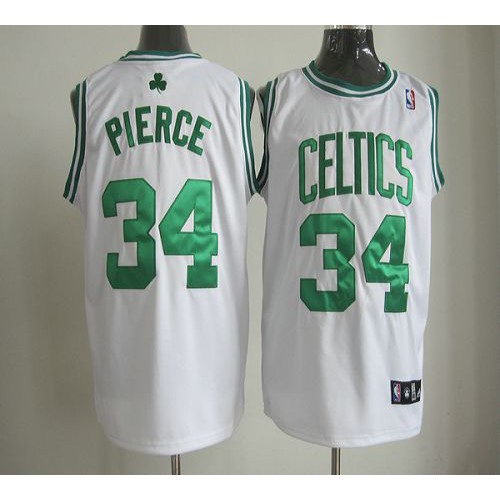 Boston Celtics #34 Paul Pierce White Stitched Youth Jersey Youth