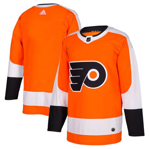 Adidas Flyers Blank Orange Home Authentic Stitched Jersey