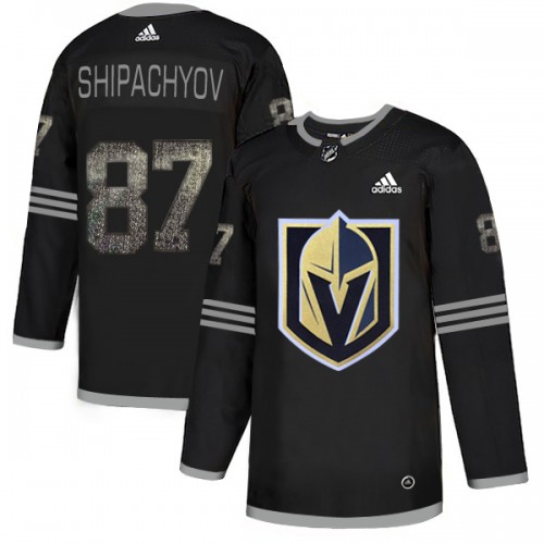 Adidas Golden Vegas Golden Knights #87 Vadim Shipachyov Black Authentic Classic Stitched Jersey Men's