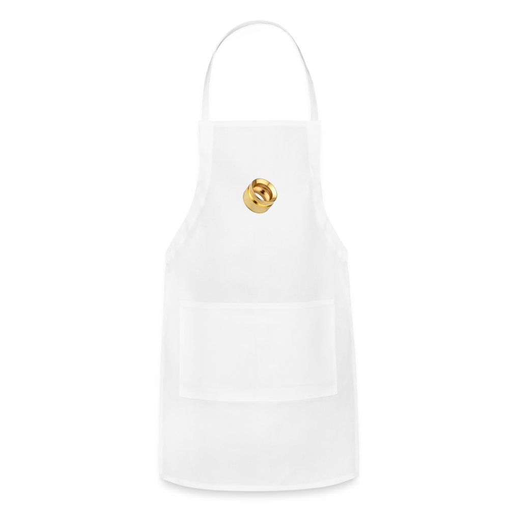 98ab92998fef6b703299db50d59b16f - Adjustable Apron white